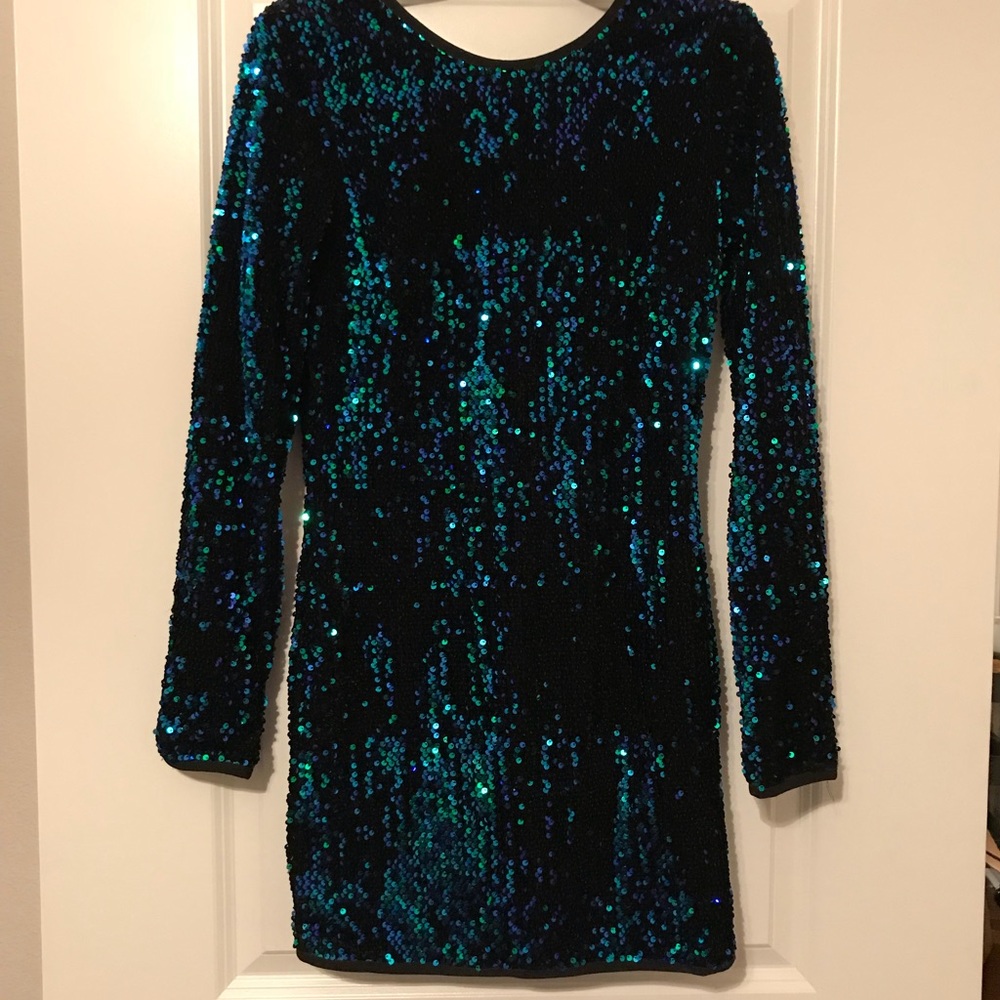 Sequins Mini Party Dress